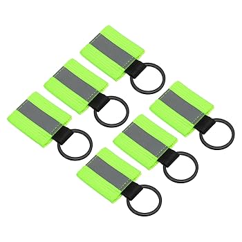 ripvanwinkle キーチェーン Amazon | PATIKIL 反射キーチェーンタグ 6個セット 反射ジッパー